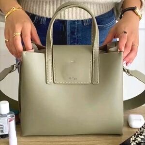 Allyn Olive Green Women's Satchel